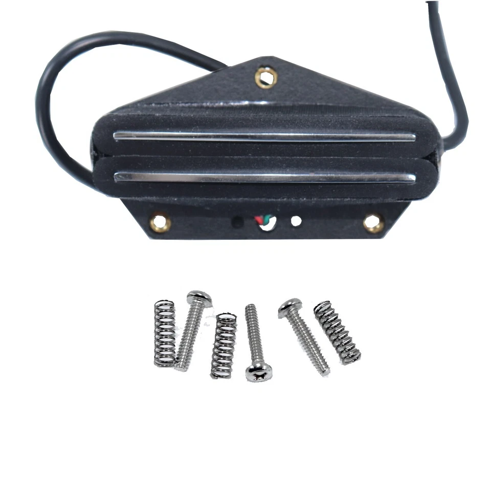 Pickup T Bridge Blade Hot 12K Black Dual Coil with Tap 0811078BK - Imagem 2 de 4