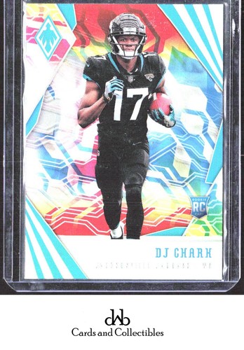2018 Panini Phoenix DJ Chark Jr. [Printing Plate Magenta] #123 card
