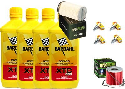 KIT / INSPEKTIONSPAKET SUZUKI / GS / 1000 C E C N BARDAHL XTC 10W50 / ÖLFILTER LUFT KERZEN