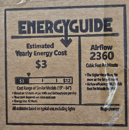 FANNEHONNE CA000088628 Lidia 32" Black Flush Mount Ceiling Fan+Light+Remote - Picture 9 of 10