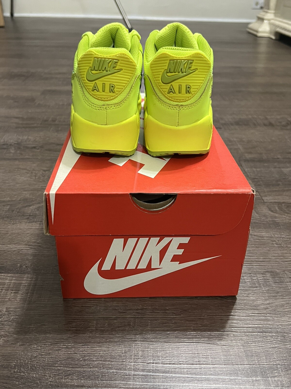 Nike Air Max 90 GS ‘Neon’ 307793-700 | eBay