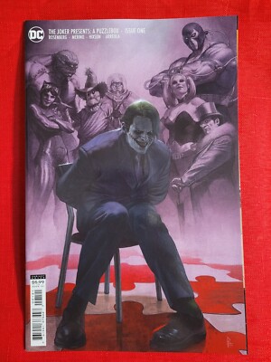 Joker Presents A Puzzlebox #1- CVR B Riccardo Federici Variant, 2021 VF/NM