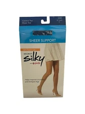 Secret Silky Women's Sheer Support Control Top (3 Pack)