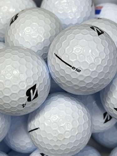 36 Near Mint AAAA White Bridgestone E12 Contact Used Golf Balls