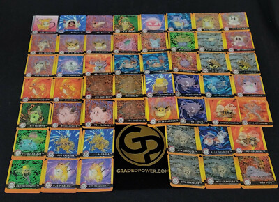 Pokemon Vintage 1999 Lenticular 3D Action Flipz Premier Ed Series