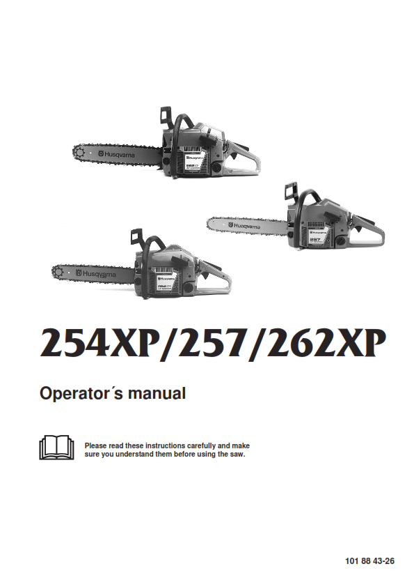 Husqvarna Chainsaw Manual Pdf User Manual Husqvarna 543 XP (English