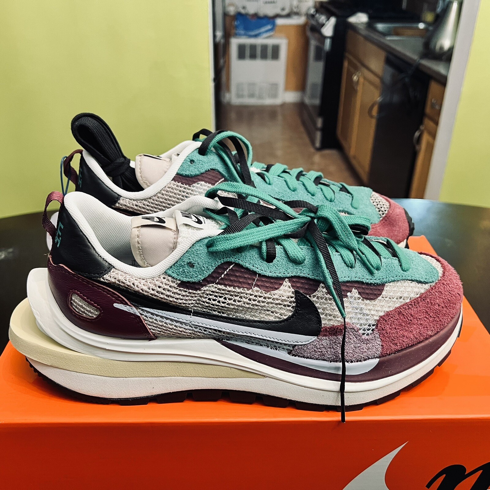 SACAI X NIKE NIKE SACAI X VAPORWAFFLE SP 'VILLAIN RED' TAGLIA 11.0 ARTICOLO DD3035 200