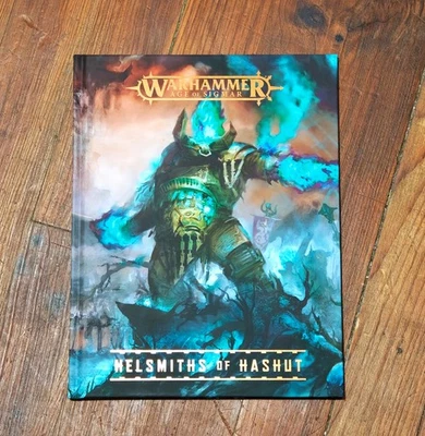Warhammer Age of Sigmar tome de bataille Helsmiths of Hashut edition speciale - Photo 1/4