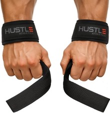 Lifting Straps for Weightlifting  Deadlifts   21" Wrist Straps with Thick Ne...