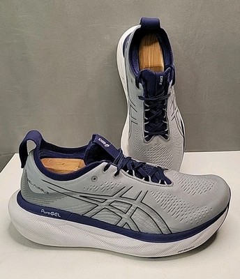 Asics Gel Nimbus 25 Gray Blue 1011B547 Running Shoes  display picture 1