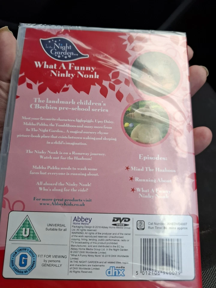 In The Night Garden - What a Funny Ninky Nonk DVD R2 UK Brand New Factory Sealed - Image 2 of 2