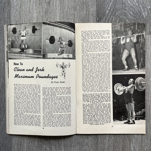 Peary Rader IRON MAN Magazine CLARENCE ROSS + ARTHUR HARRIS APR 1953 VOL 12 NO 5 - Picture 14 of 23