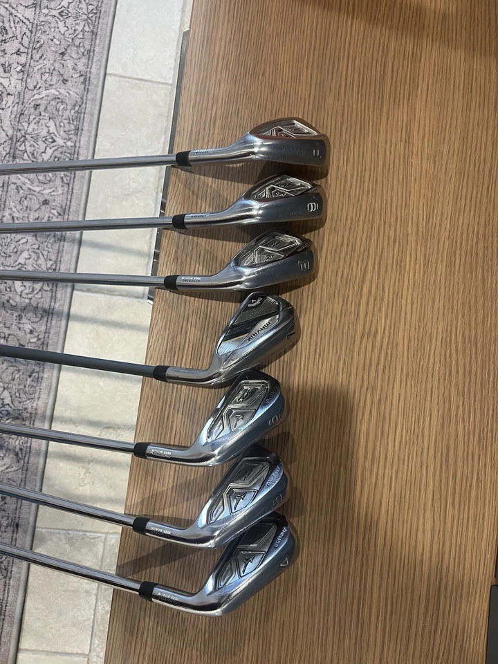 Mizuno JPX 850 Forged irons 4-PW, GW KBS 120 stiff steel +1" - Image 4 of 4
