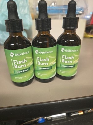 (3 Pack) Flash Burn Weight Loss Drops, FlashBurn for Fitness & Lasting Energy