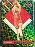 Reed Sheppard 2024-25 Panini NBA Hoops /8 Green Choice Tribute RC Rockets #291