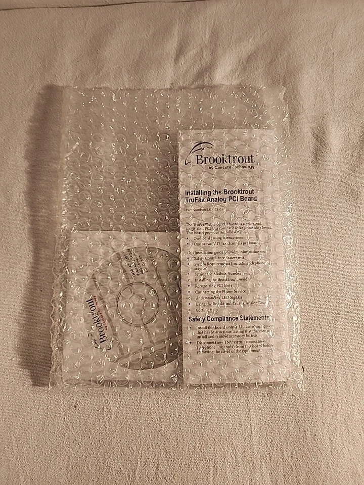 Dialogic Brooktrout TRUFAX 200-R PCI HALF - NOVO LACRADO DE FÁBRICA (901-004-08) - Imagem 4 de 4