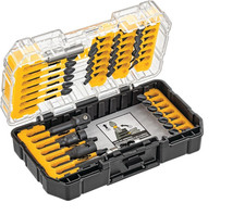 40Pc Impact Driver Bit Set FlexTorq Screwdriver Bits w/ Storage Case