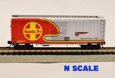 N Scale - Value Trains Usa Usan40-207 - Boxcar - Bnsf Santa Fe Heritage 70 N Scale - Value Trains Usa Usan40-207 - Boxcar - Bnsf Santa Fe Heritage 70