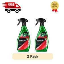 Turtle Wax Quick and Easy 1-Step Wax and Dry Spray Wax, 26 oz ( 2 PACK )