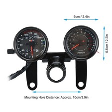 Universal LED Speedometer Retro Display For Motorcycle