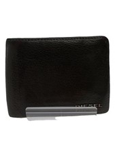 DIESEL Bi-fold Wallet Leather BRW Plain Men's