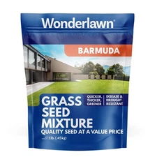 Barenbrug 10057 Wonderlawn Bermuda Full Sun Shade Lawn Seed Blend 1 lbs.