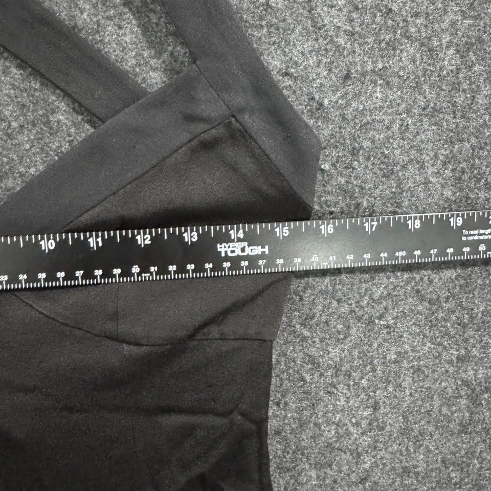 Vestido Christian Dior John Galliano FW 2004 para mujer EE. UU. 8 F40 negro corte sesgado cremallera Foto 4 de 4