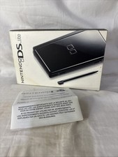 Nintendo DS Lite System Onyx Black BOX & Booklet ONLY