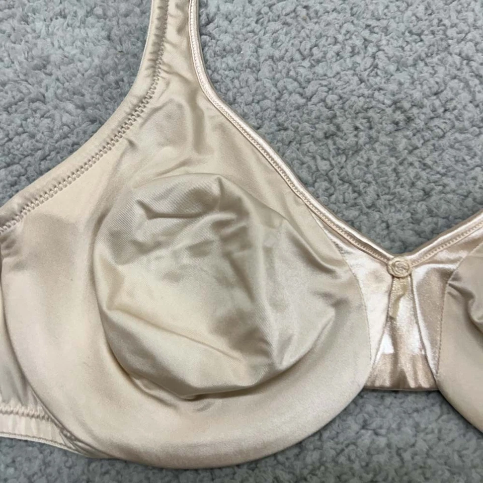 Olga Bra 36C Full Coverage 35002 Signature Support Satin Full Cup Gentle Lift - Image 2 of 4