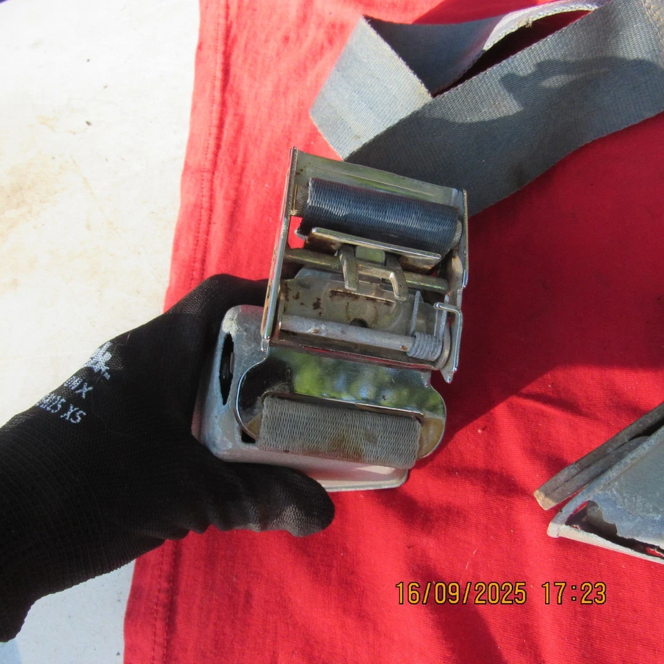 1967  pontiac gto tempest lemans seat belt retractors chevelle skylark 1965-1973 Foto 3 de 4