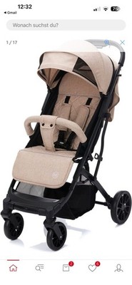 Fillikid Buggy Styler Elite Taupe Ideal für Flugzeug Nur Einmal Wie Neu