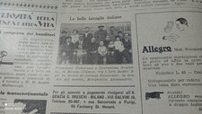 ILLUSTRAZIONE DEL POPOLO 1933 Barolo Cuneo il duce a Minturno