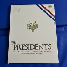 VINTAGE THE PRESIDENTS INDIVIDUAL PORTRAITS OF THE PRESIDENTS 1-38th