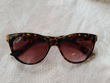 Elegant Oscar De La Renta Sunglasses Ladies Brown Faux Tortoise Shell 1245CE 215