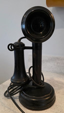 Vintage Antique Early 1900's Kellogg S&S Co.  Candlestick Phone Telephone