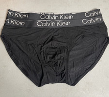 2-PACK Calvin Klein Mens Ultra soft modern hip brief black XL