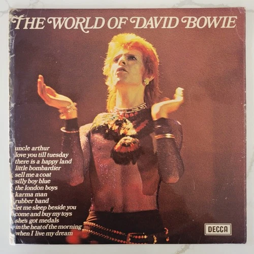 David Bowie - The World Of David Bowie Vinyl LP -UK Press -EX Cond- Decca SPA 58