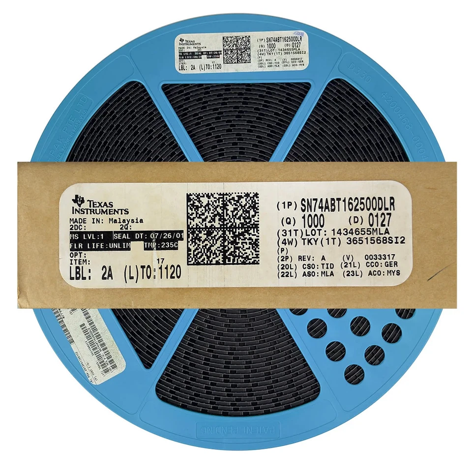 G28409 ` (Reel of 1,000) Texas Instruments SN74ABT16250DL Bus Transceivers - Image 2 of 3