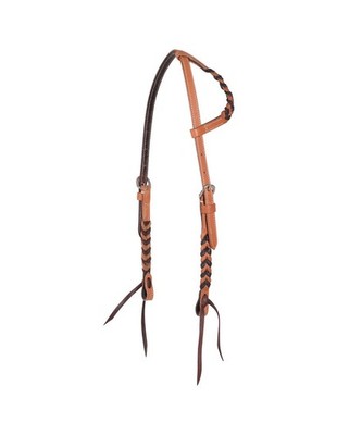 Martin Saddlery Headstall Blood Knots Slip Ear Bit Ties Leather HFBKL