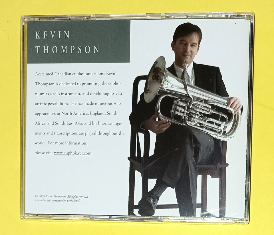 KEVIN THOMPSON - TELEMANN FANTASIAS CD - Image 2 of 2
