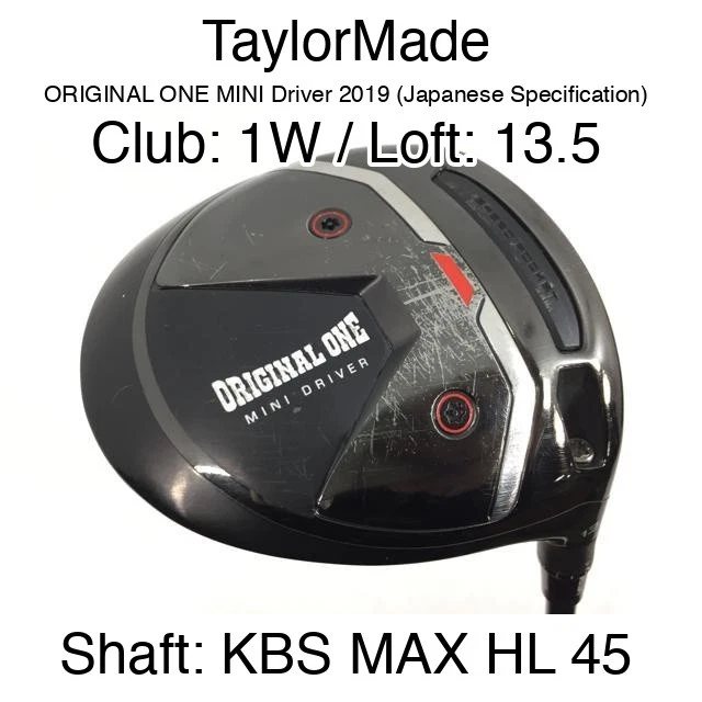 TaylorMade Original One: A new twist on the mini driver