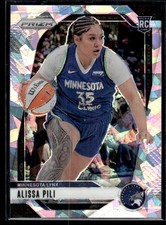 2024-25 Panini Prizm WNBA Ice Alissa Pili Rookie Minnesota Lynx #83