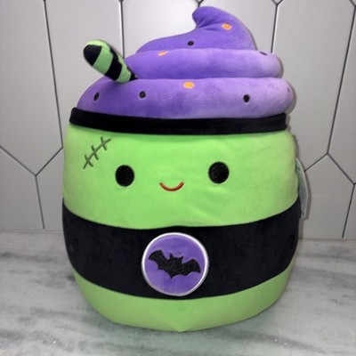 Squishmallows Bartok the Zombie Milkshake 14 inch Rare NEW Halloween RELEASE