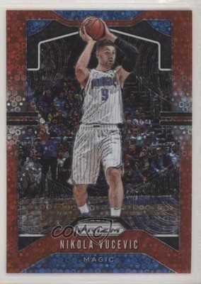 2019-20 Panini Prizm Fast Break Red Prizm 9/125 Nikola Vucevic #247 h2o