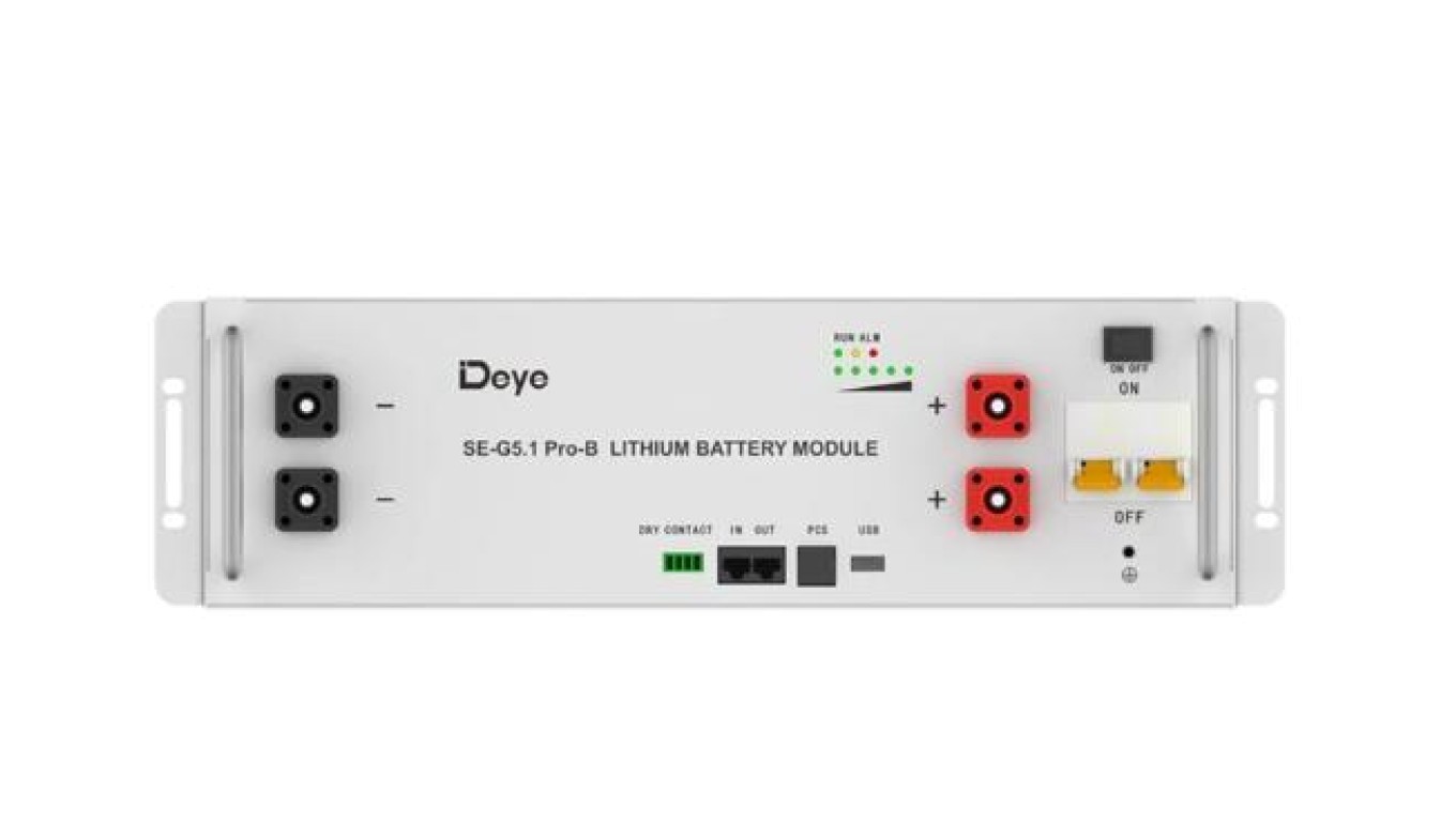 5902887070815 DEYE Bateria SE-G5.1-Pro-B 51.2V 100Ah 5.12kWh (niskonapiciowy) D
