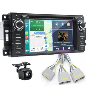 For Dodge RAM 1500 2500 3500 2009-2012 CarPlay GPS Car Radio Stereo DVD Player