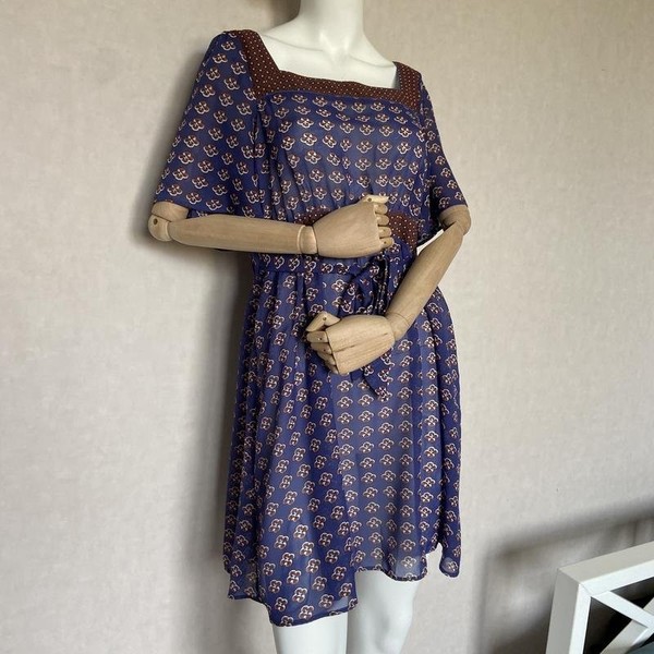 Women George Dress Navy Polyester 38 / M / 46