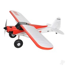 Top RC S Cub. Red - White. 1500mm Wingspan. Plug N Play. Inc Glider Tow Release.