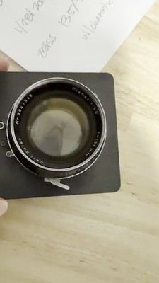 Carl Zeiss Planar 135mm f3.5 Synchro Compur 1 Large Format Lens | eBay