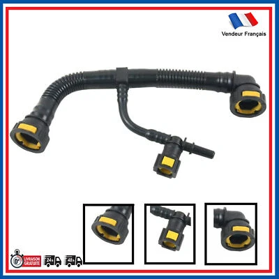 PARTSLINE Tubo Sfiato Olio Nero Compatibile Peugeot 206 207 307 1.4 16V 1192WZ - Bild 1 von 4